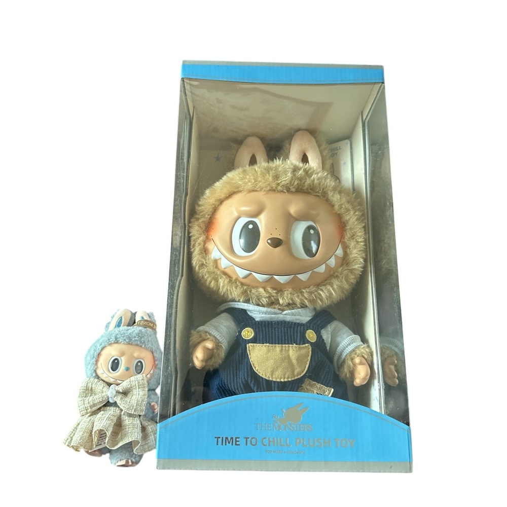 Pop Mart THE MONTER Labubu Time to Chill Plush Toy